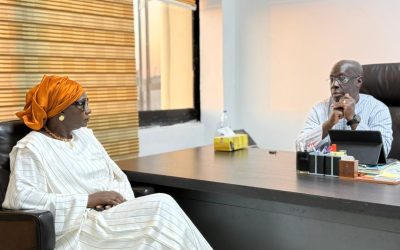 Visite officielle au Palais de justice de Saint-Louis